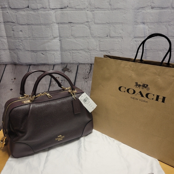 NWT COACH Lane Satchel 👛 - Picture 2 of 14